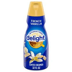 International Delight Coffee Creamer, French Vanilla, Refrigerated Flavored Creamer, 32 Fl Oz Bottle