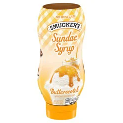 Smuckers Drizzle Butterscotch Artificially Flavored Syrup, 20 Oz.