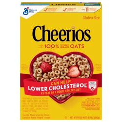 Cheerios Gluten Free Cereal, 8.9 Oz Box