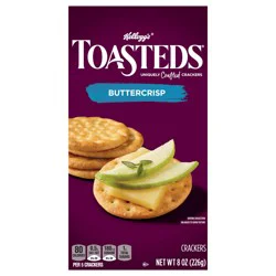 KELLOGGS Toasteds Crackers Classic Buttercrisp 8 Oz