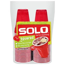 Solo Cups Squared 18oz 50ct