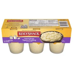 Kozy Shack Tapioca Pudding, 6 Pack