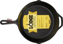 Lodge Round Cast Iron Skillet, 12"