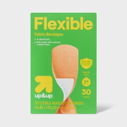 Flexible Fabric Bandages - 30ct - up&up™