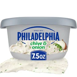 Philadelphia Chive & Onion Cream Cheese Spread - 7.5oz
