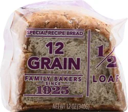 Lewis 1/2 Loaf 12 Grain Bread, 12 Oz