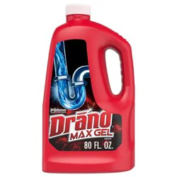 Drano Max Gel Unscented Drain Cleaner & Clog Remover - 80 fl oz
