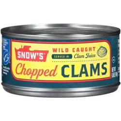 Snow's Chopped Clams - 6.5oz