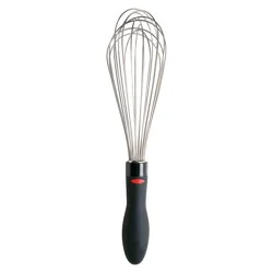 OXO 11" Balloon Whisk: Stainless Steel Wire Whisk with Grip Handle, Dishwasher-Safe, Multicolor, Ideal for Baking