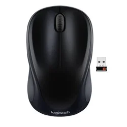 Logitech Wireless Optical Mouse with Nano Receiver M317 - Black: Compatible with Windows, macOS, Chrome OS, Linux