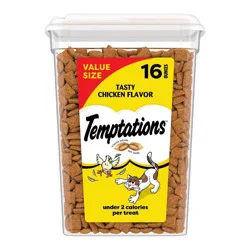 Temptations Classic Tasty Chicken Flavor Crunchy Cat Treats - 16oz