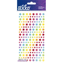STICKO Ac Tiny Glitter Stars Cl17