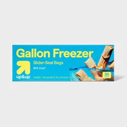 Slider Gallon Freezer Bags 30ct - up&up™