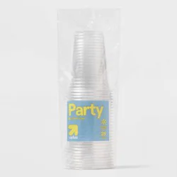 Disposable Clear Cups - 18oz - 28ct- up&up™