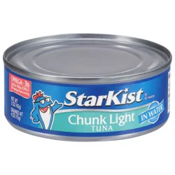 Starkist Chunk Light Tuna In Water, 5oz Can