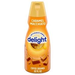 International Delight Coffee Creamer, Caramel Macchiato, Refrigerated Flavored Creamer, 32 Fl Oz Bottle