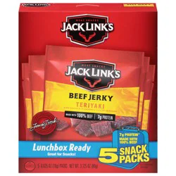 Jack Links Jerky Teriyaki Multipack