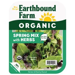 Earthbound Farms Organic Spring Mix With Herbs 5 Oz