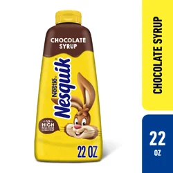 Nesquik Chocolate Syrup For Milk Or Ice Cream 22 Oz