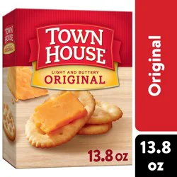 KELLOGGS Town House Oven Baked Crackers Original 13.8 Oz