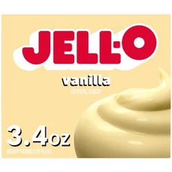 Jello Jell-O Vanilla Instant Pudding & Pie Filling Mix, Sweet Treat Dessert, 3.4 Oz. Box