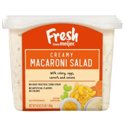 Fresh From Meijer Creamy Macaroni Salad, 48 Oz