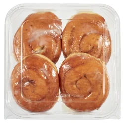 Fresh From Meijer Cinnamon Glazed Donuts, 4 Count
