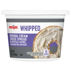 Meijer Whipped Cream Cheese, 8 Oz