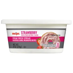 Meijer Strawberry Soft Cream Cheese Spread, 8 Oz