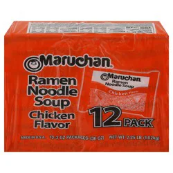 Maruchan Ramen Chicken 12 Ct. 3 Oz.