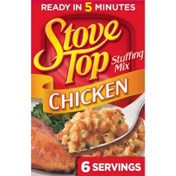 Kraft Stove Top Stuffing Mix For Chicken, 6 Oz Box