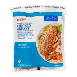 Meijer Frozen Chicken Breasts, 48 Oz