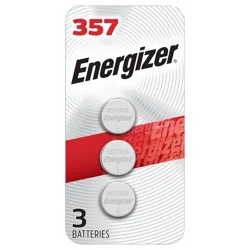 Energizer Battery, Size 357/303, 3 Pk