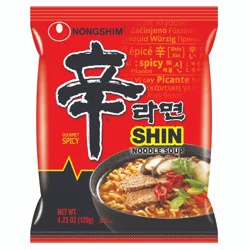 Nongshim Spicy Shin Noodle Soup - 4.23oz
