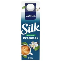 Silk Vanilla Soy Creamer - 32 fl oz (1qt)