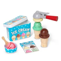 Melissa & Doug Scoop & Serve Ice Cream Set