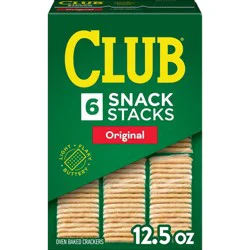Club Snack Stacks Crackers Original - 12.5oz/6ct