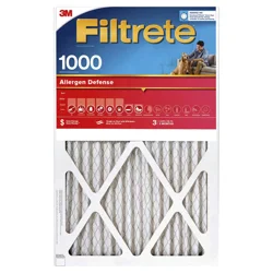 3M Filtrete Allergen Defense Air Filter, 1000 Mpr, 20 In. X 25 In. X 1 In. , 1 Pack