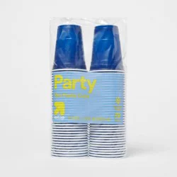 up&up Disposable Blue Plastic Cups - 72ct/18oz - up & up™