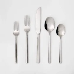 20pc Izon Flatware Set Silver - Threshold™