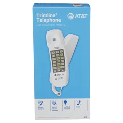 At&t 210 Corded Trimline Telephone