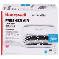 Honeywell Hepa Clean Tabletop Air Purifier, Compact, Hht270w