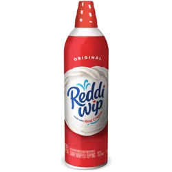 Reddi Wip Original Whipped Topping Made With Real Cream, 13 Oz. Spray Can