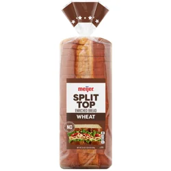 Meijer Split Top Wheat Bread, 22 Oz