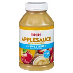 Meijer Unsweetened Applesauce, 46 Oz