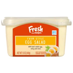 Fresh From Meijer Farm Style Egg Salad, 12 Oz.