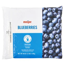 Meijer Frozen Blueberries, 48 Oz