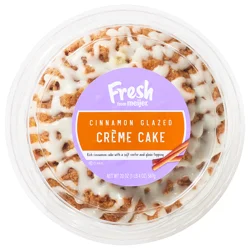Fresh From Meijer Cinnamon Streusel Creme Cake, 20 Oz
