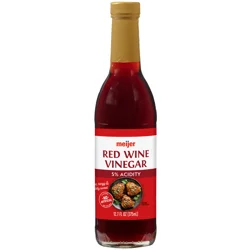 Meijer Red Wine Vinegar, 12.7 Oz