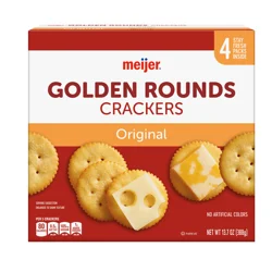 Meijer Golden Rounds Crackers 13.7oz